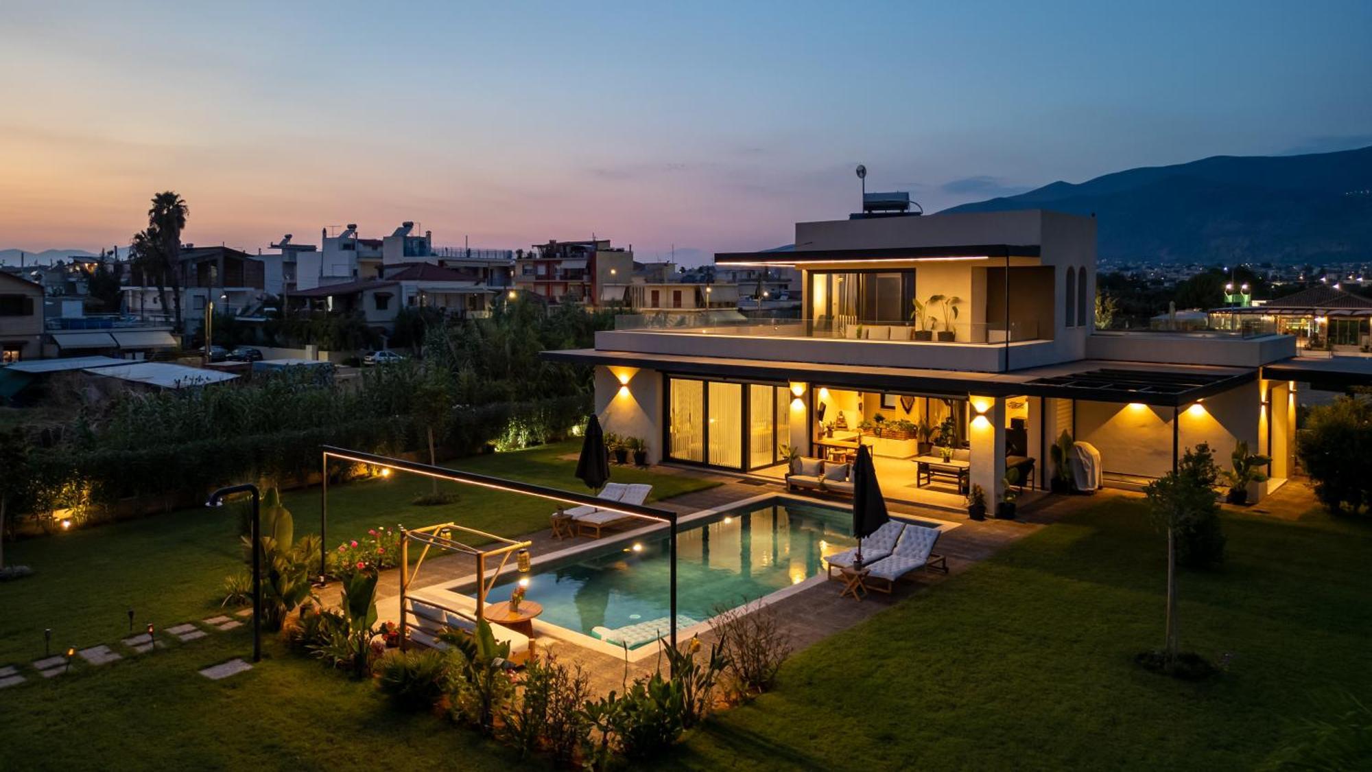 Villa Satori Каламата Экстерьер фото